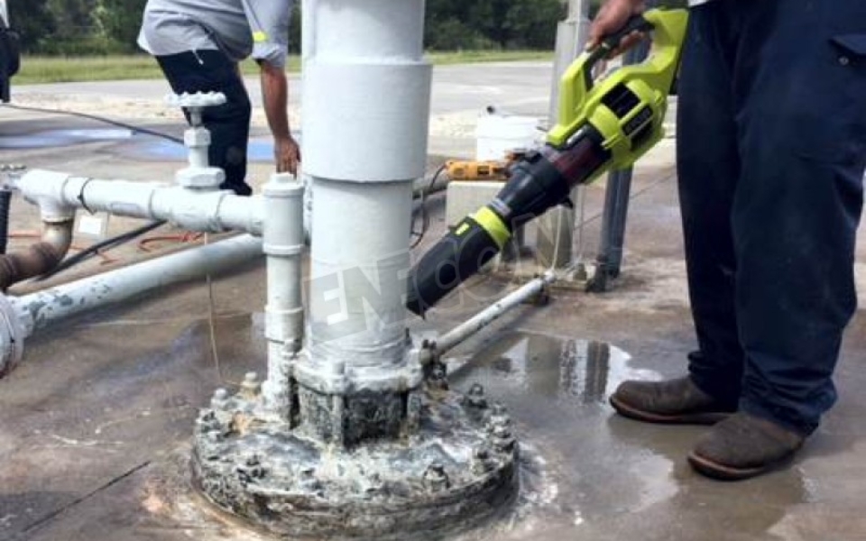 ENECON's solution repair leaking pump